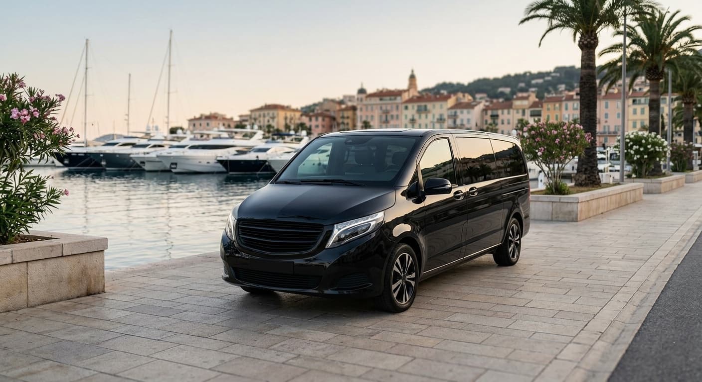 Van premium - Transport groupe Cannes Monaco Nice